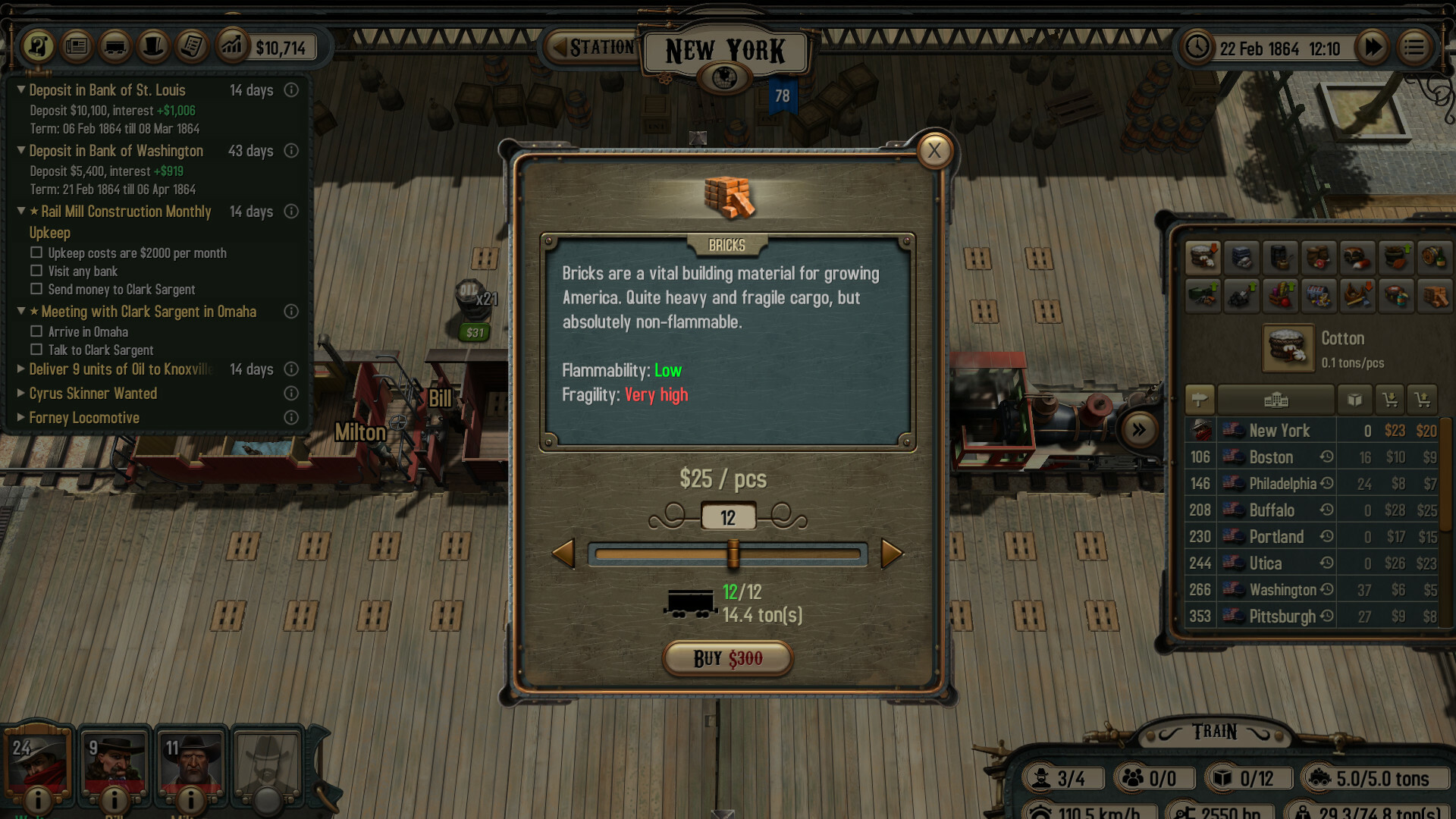 Bounty Train: New West