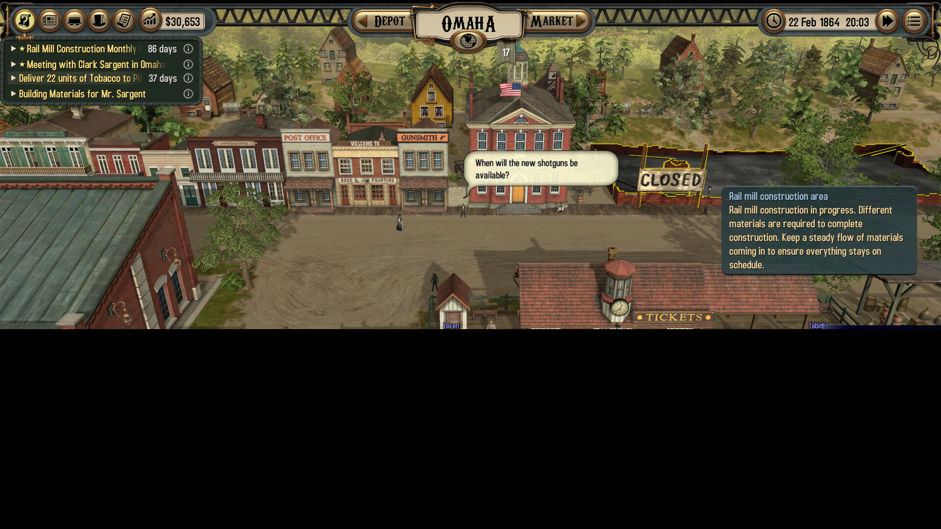 Bounty Train: New West