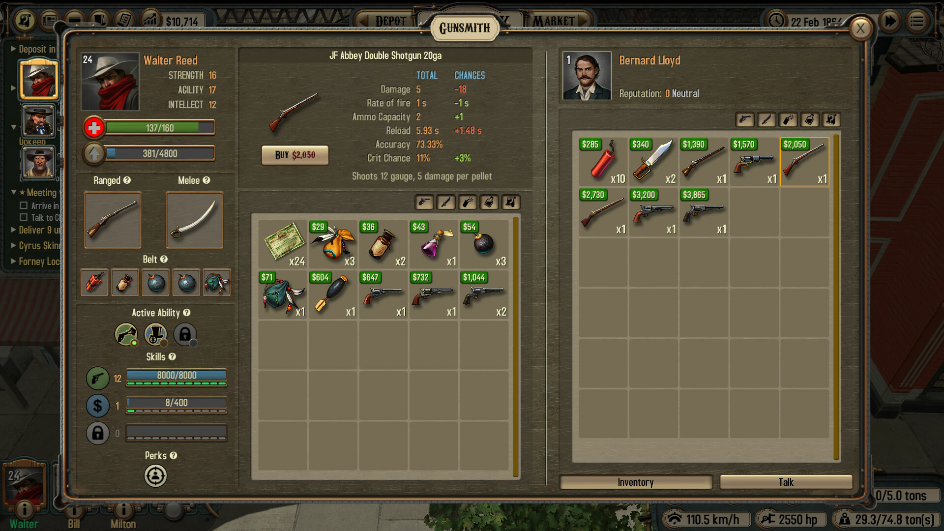 Bounty Train: New West