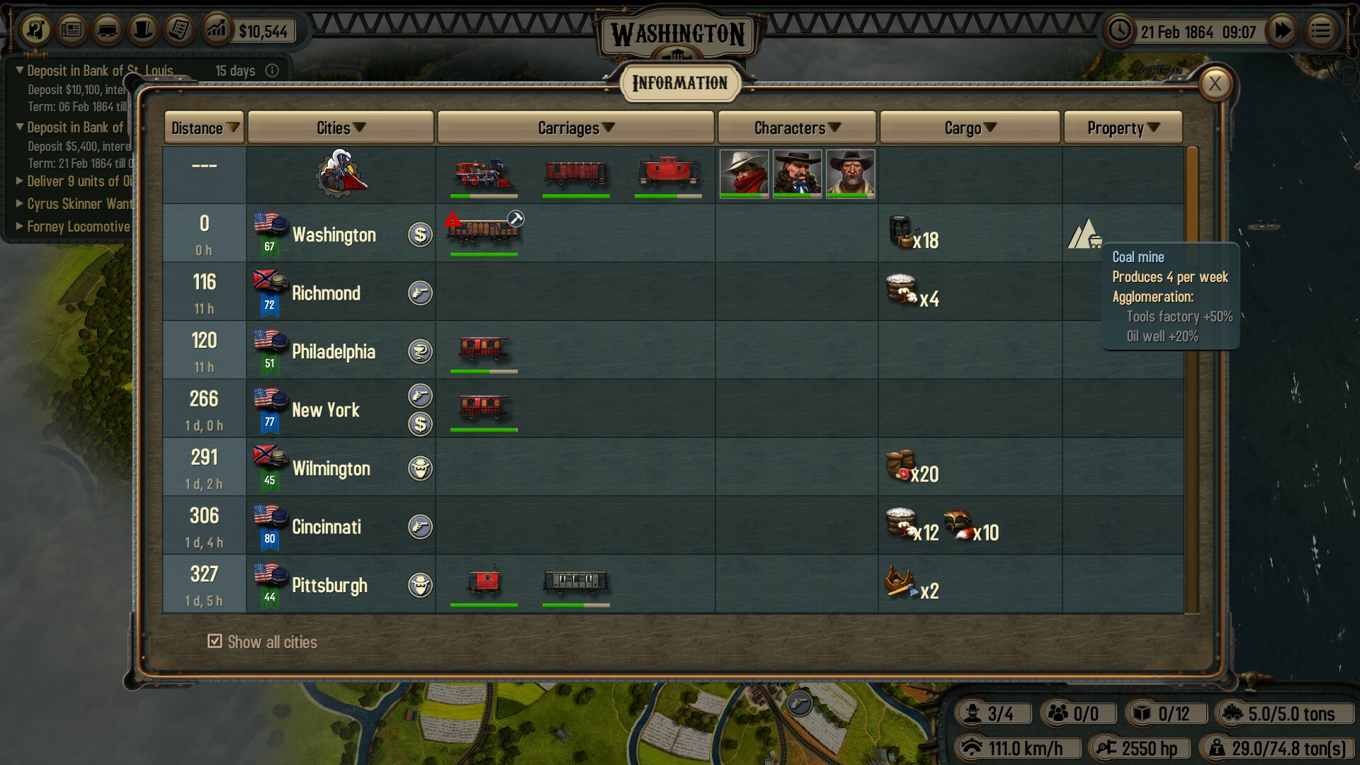 Bounty Train: New West