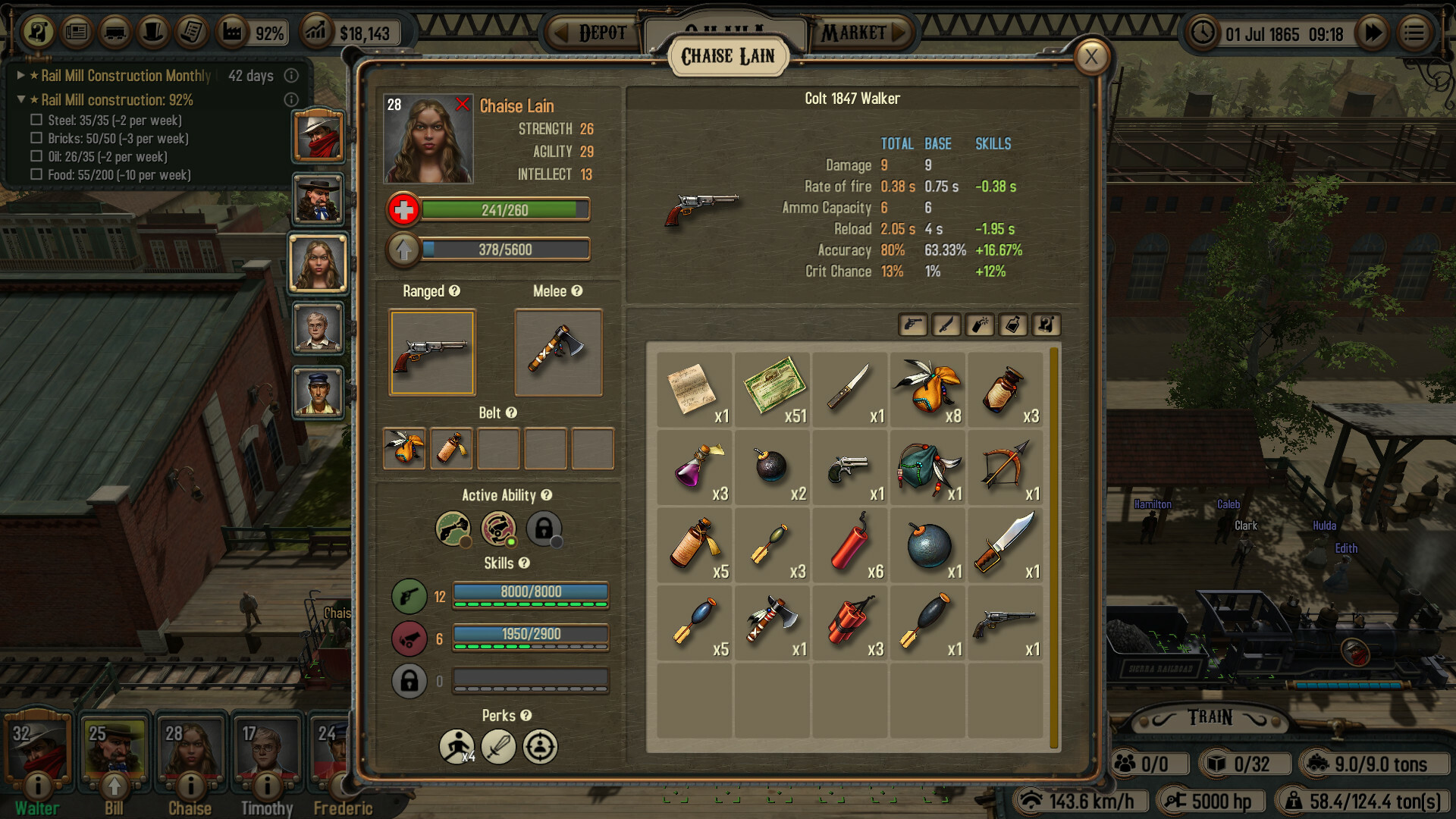 Bounty Train: New West