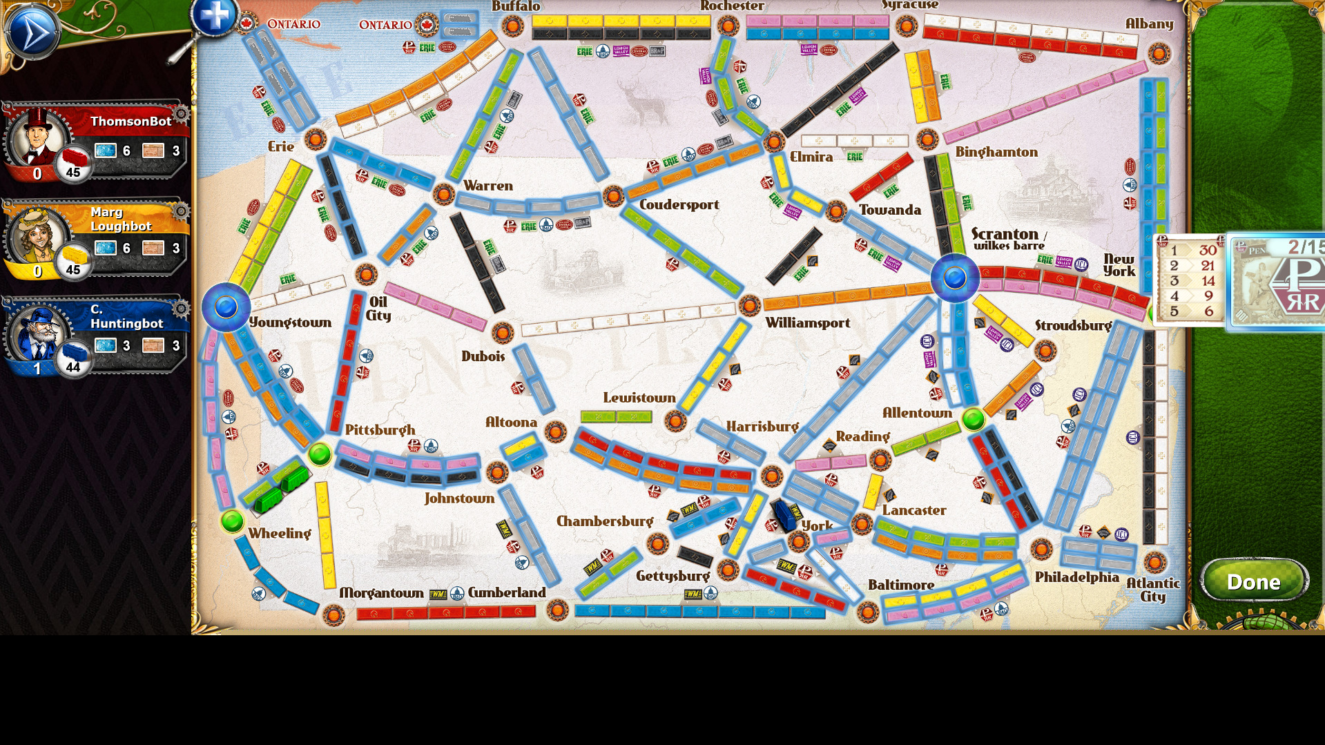 Ticket to Ride: Pennsylvania