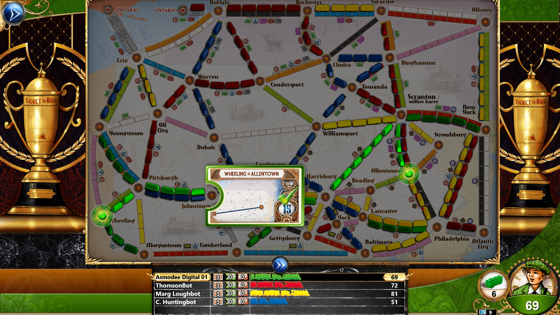 Ticket to Ride: Pennsylvania