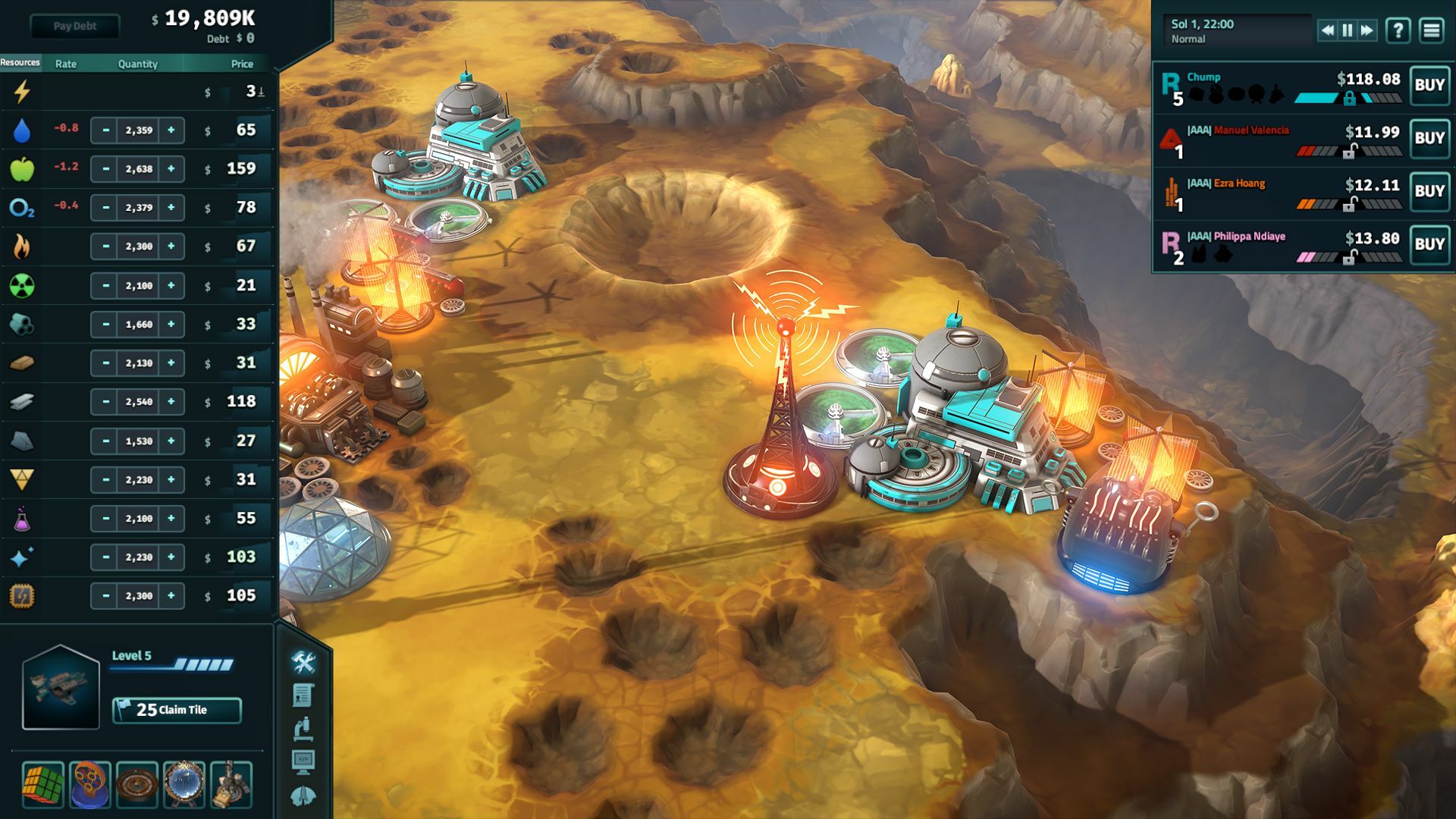 Offworld Trading Company: Conspicuous Consumption