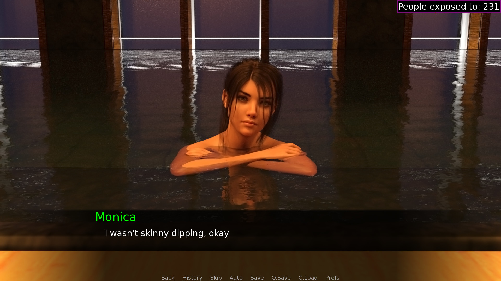 Beth the Exhibitionist