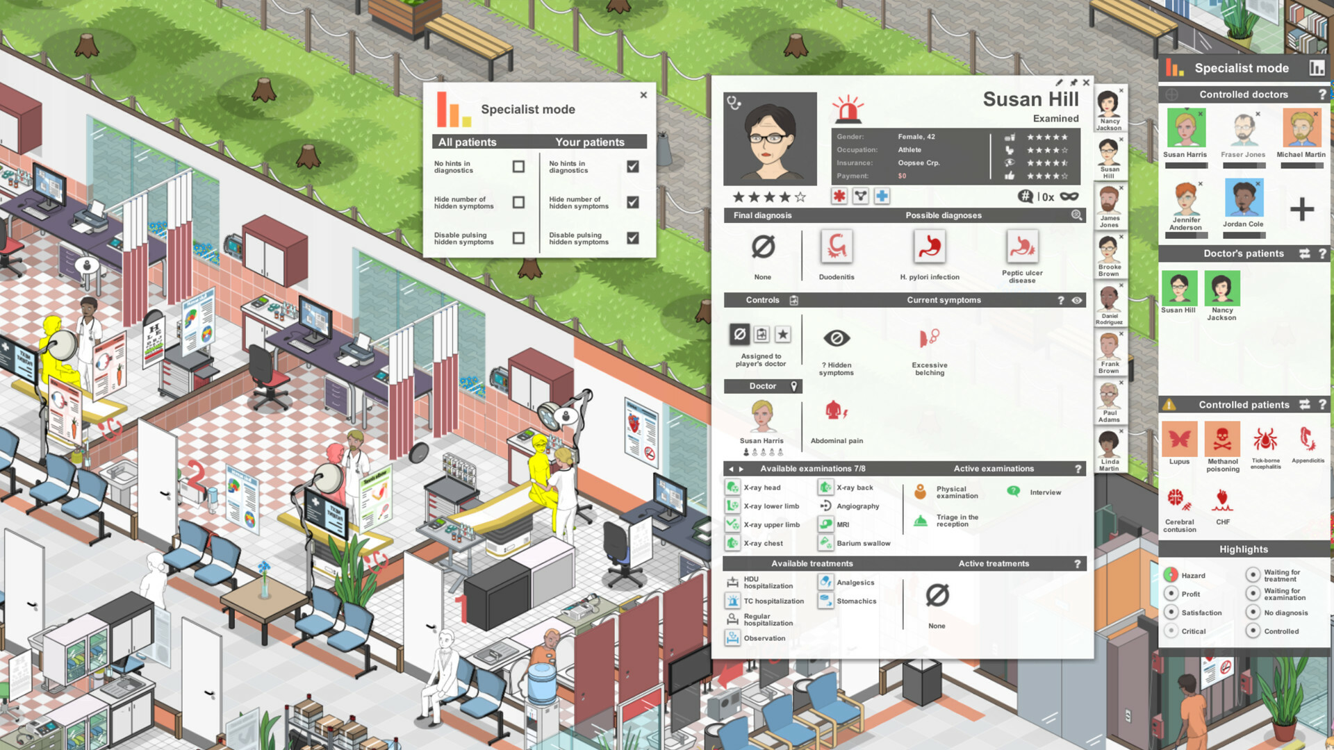 Project Hospital: Doctor Mode