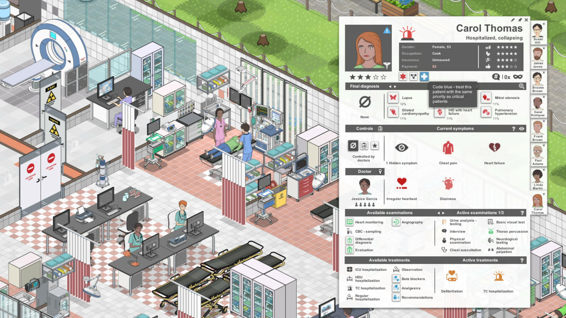 Project Hospital: Doctor Mode