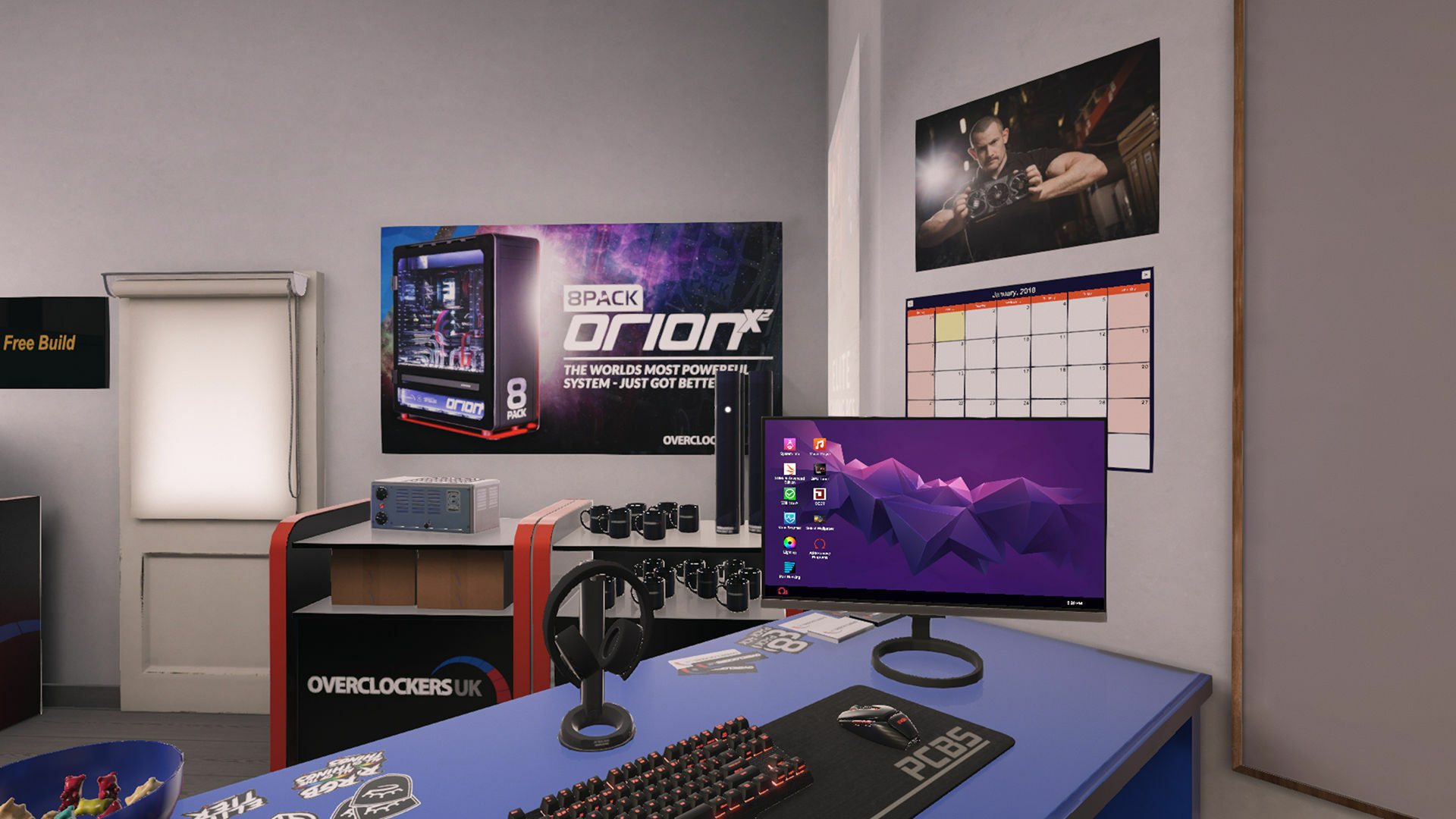 PC Building Simulator: Overclockers UK Workshop