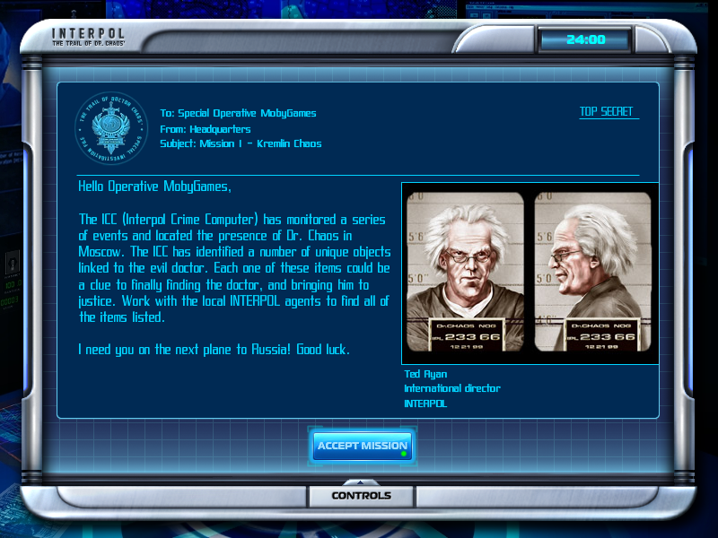 Interpol: The Trail of Dr. Chaos