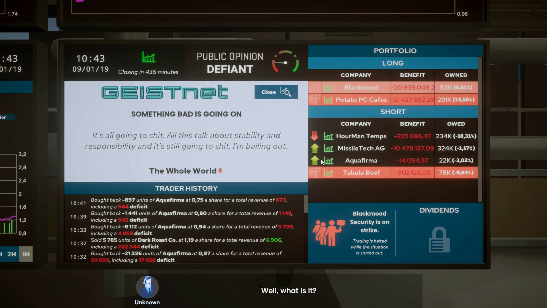 The Invisible Hand: Deep Pockets Edition