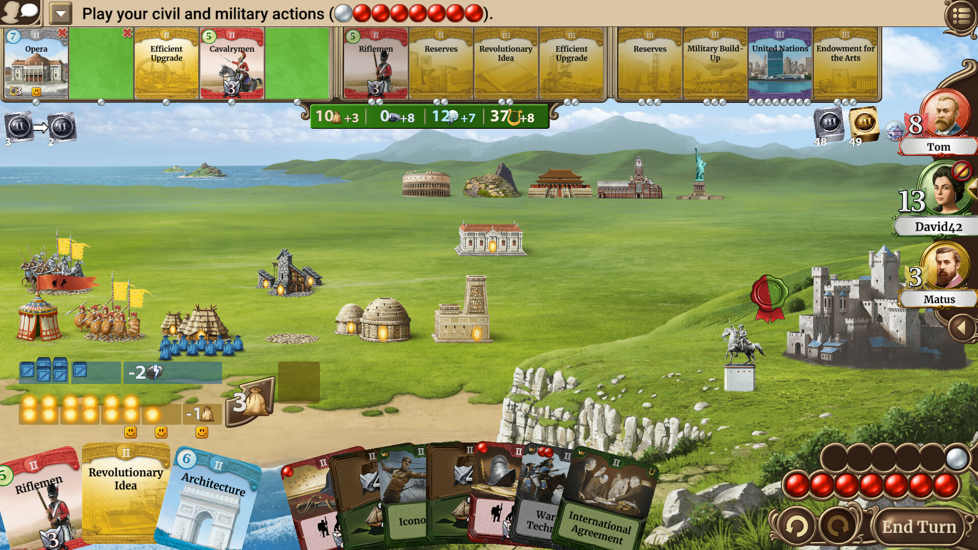 Through the Ages: New Leaders &amp; Wonders