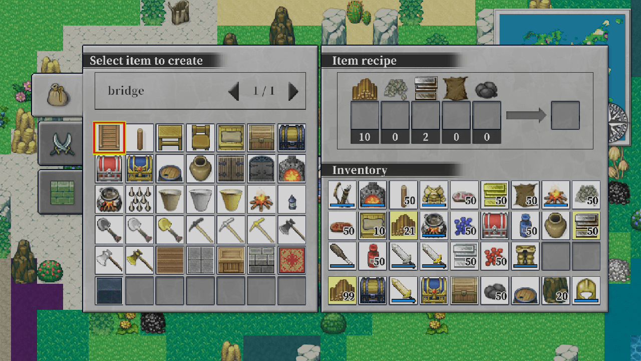 Minable &amp; Create