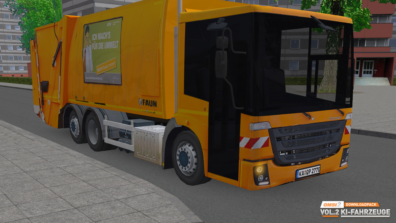 OMSI 2: Downloadpack Vol.2 – KI-Fahrzeuge