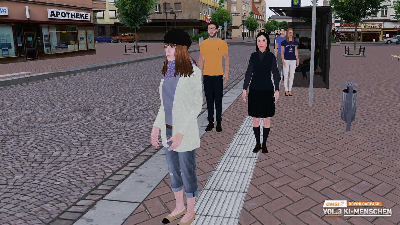 OMSI 2: Downloadpack Vol.3 – KI-Menschen