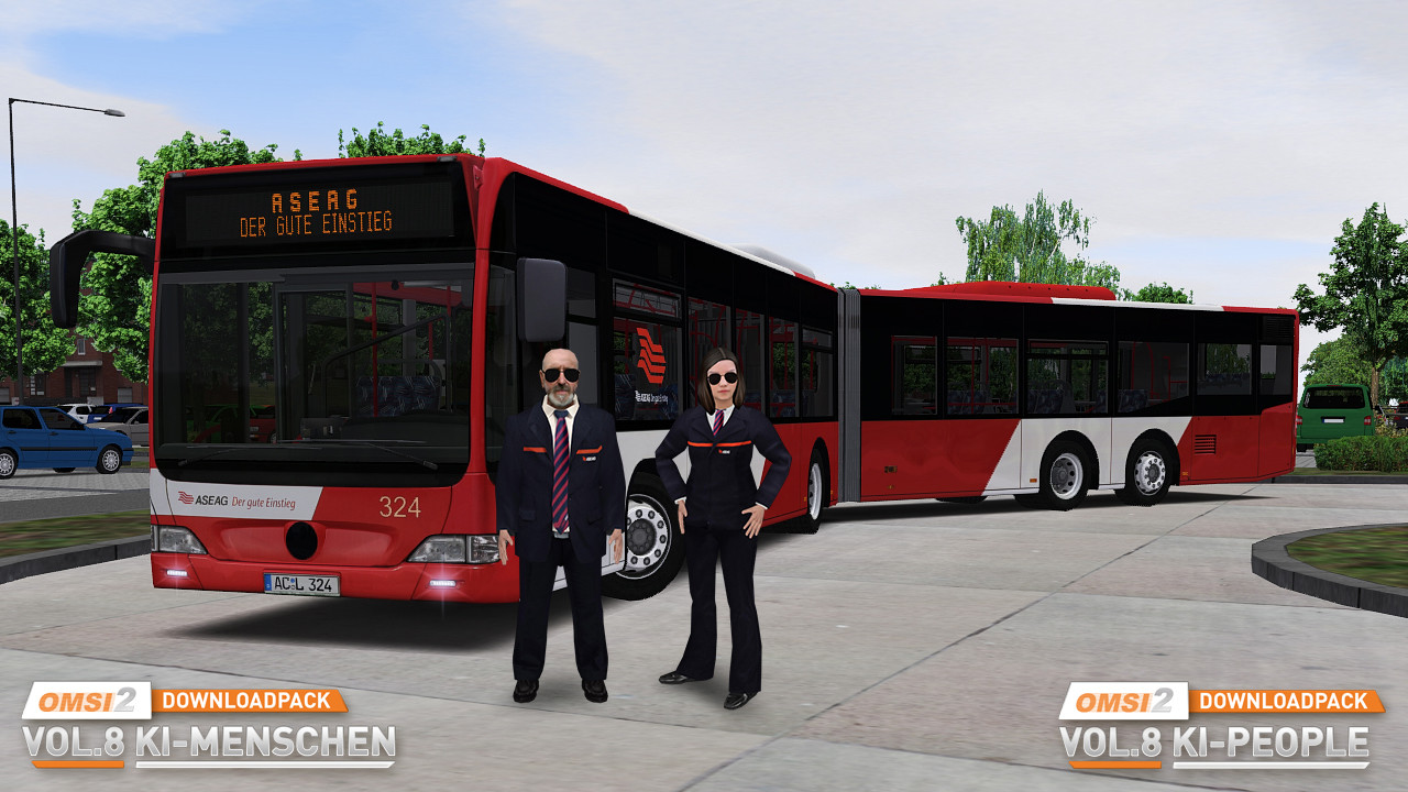 OMSI 2: Downloadpack Vol.8 – KI-Menschen
