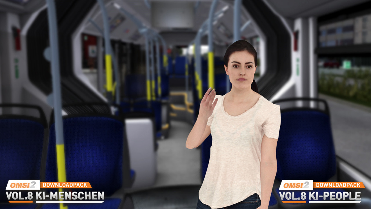 OMSI 2: Downloadpack Vol.8 – KI-Menschen