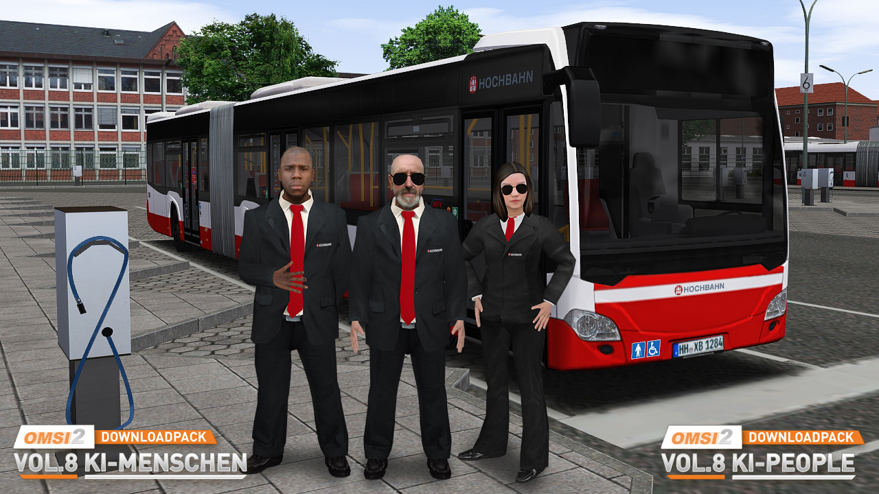 OMSI 2: Downloadpack Vol.8 – KI-Menschen