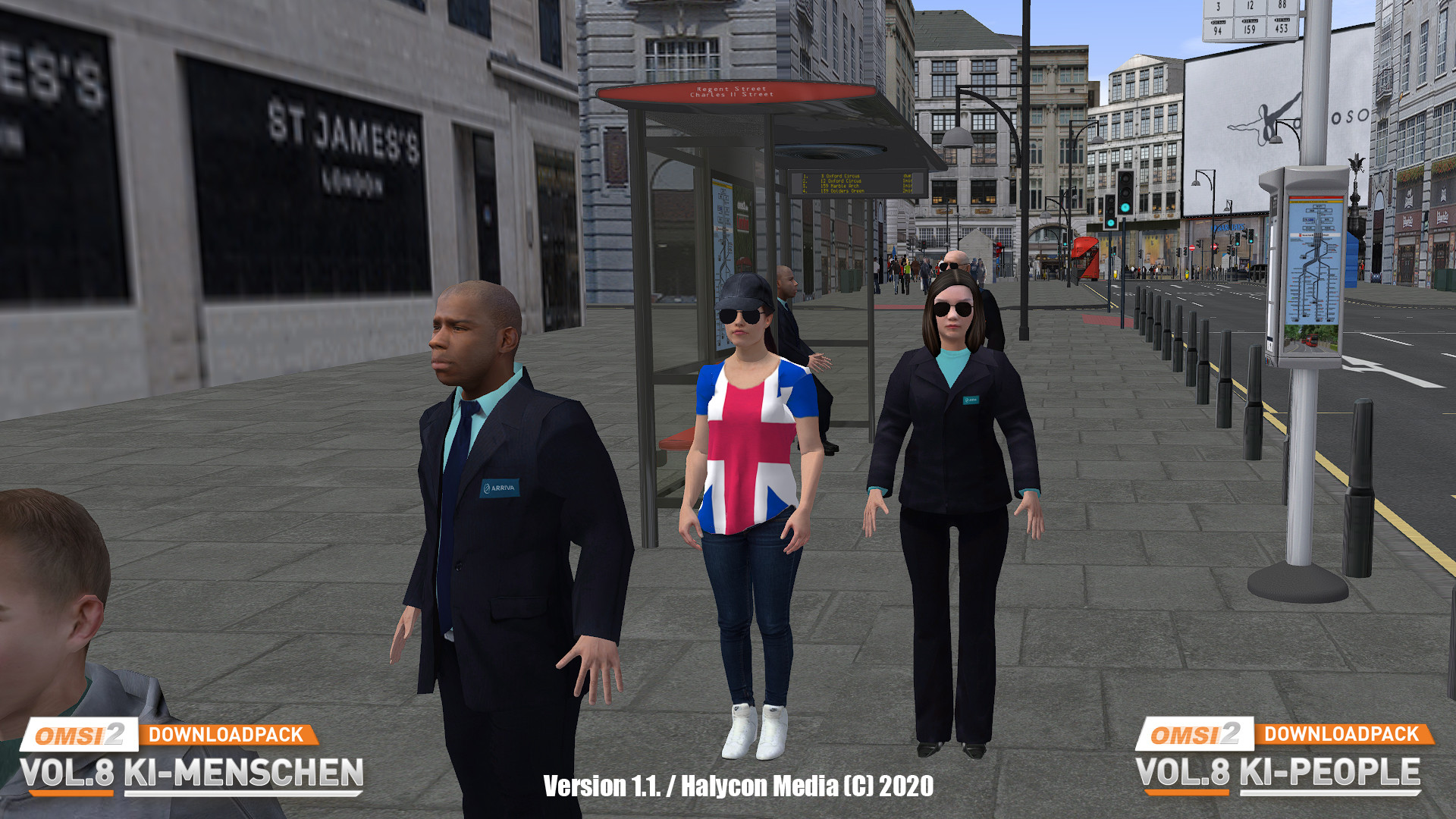 OMSI 2: Downloadpack Vol.8 – KI-Menschen