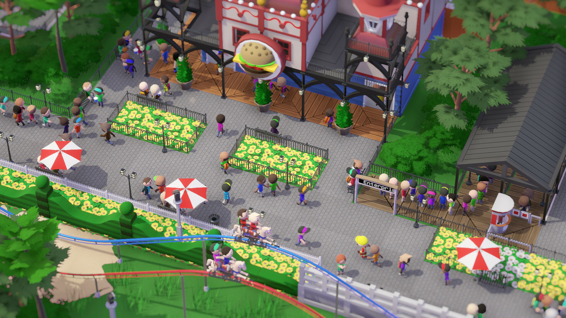 Parkitect: Booms &amp; Blooms