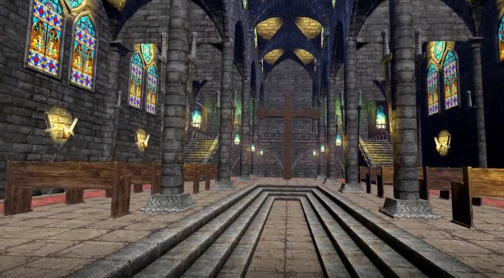 Pray in VR Medieval Christian Churches