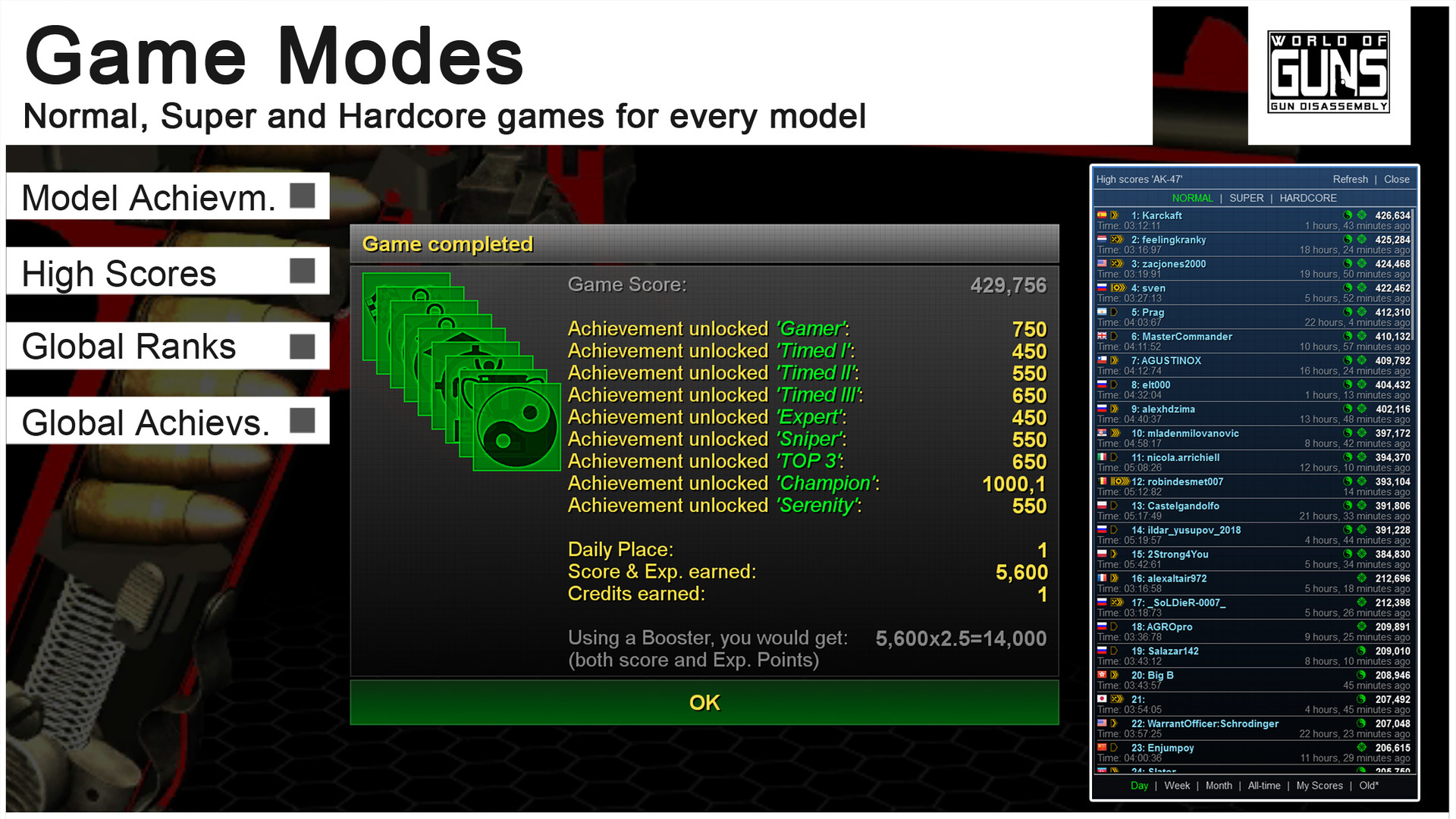World of Guns VR: Guns Full Access