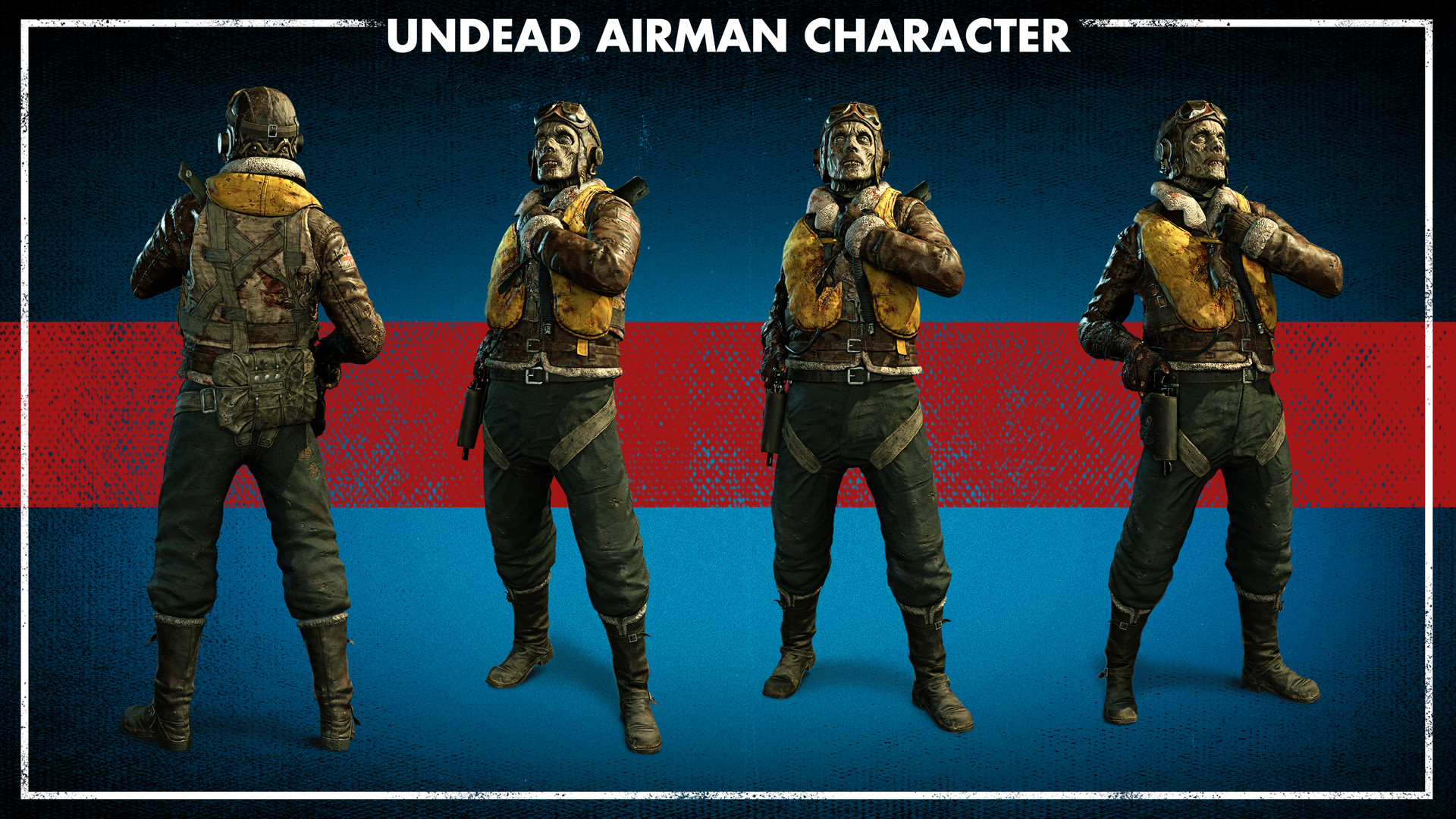 Zombie Army 4: Dead War – Undead Airman Character