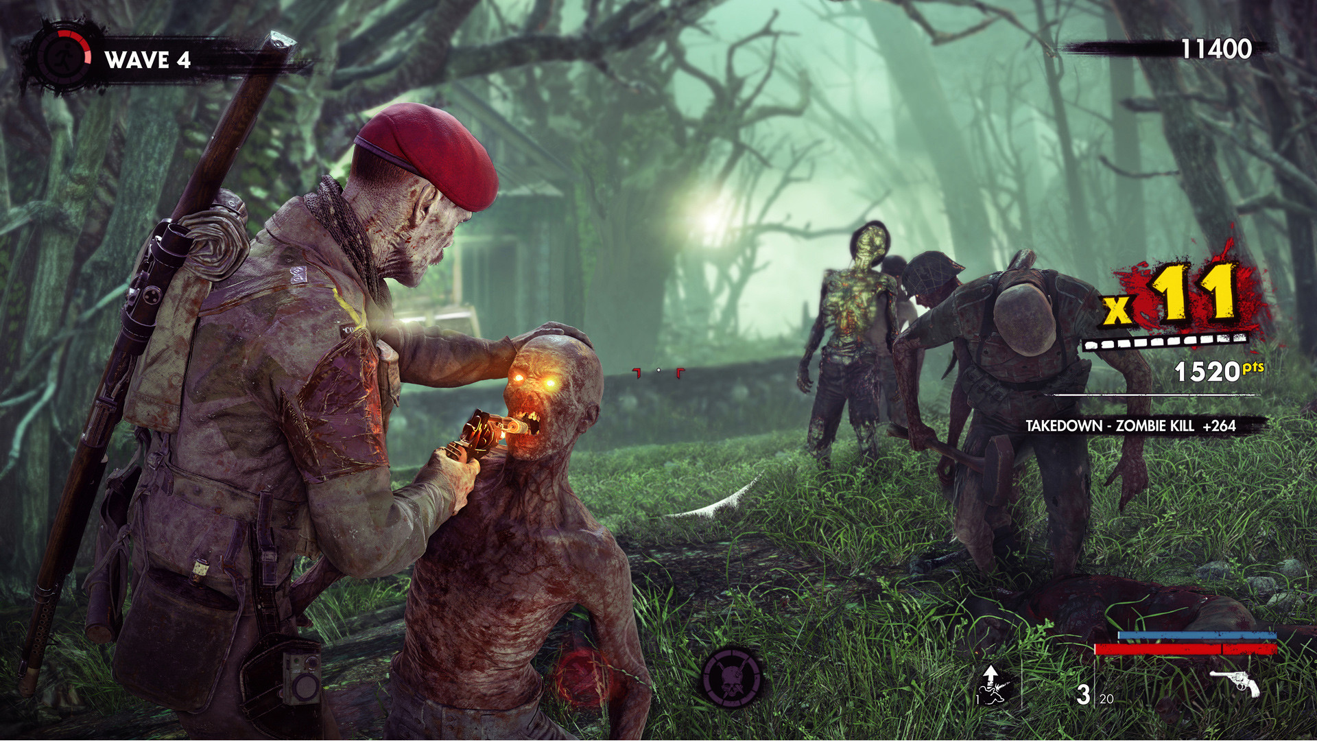 Zombie Army 4: Dead War – Paratrooper Zombie Character