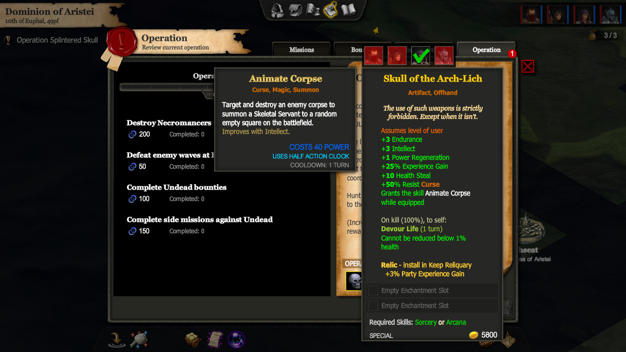 Monsters’ Den: Godfall – Protectorate Operations