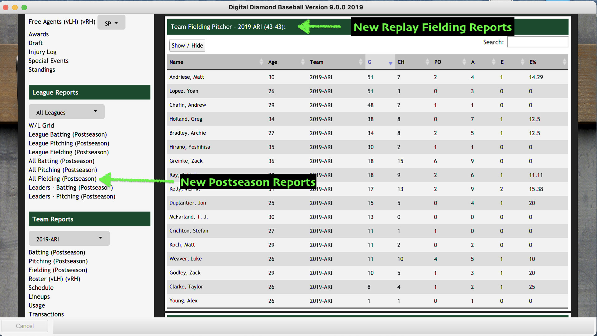 Digital Diamond Baseball V9