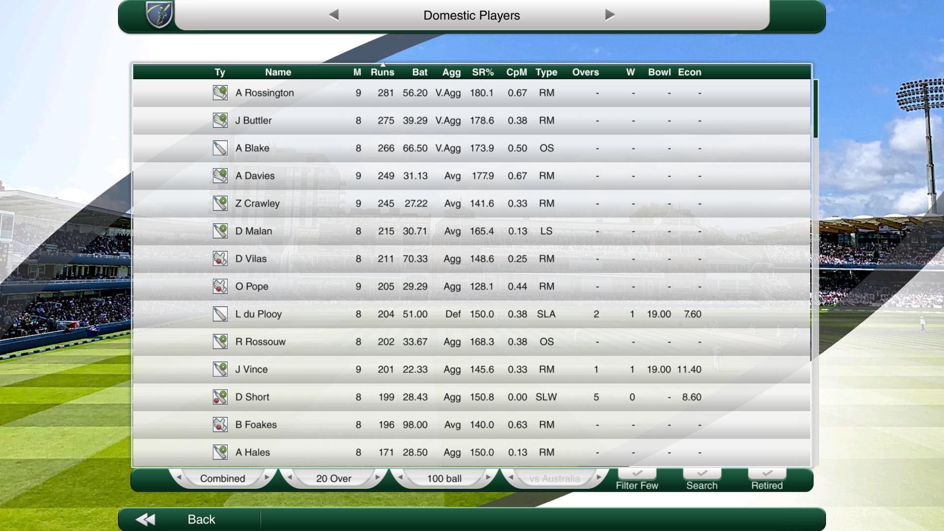 Cricket Captain 2020