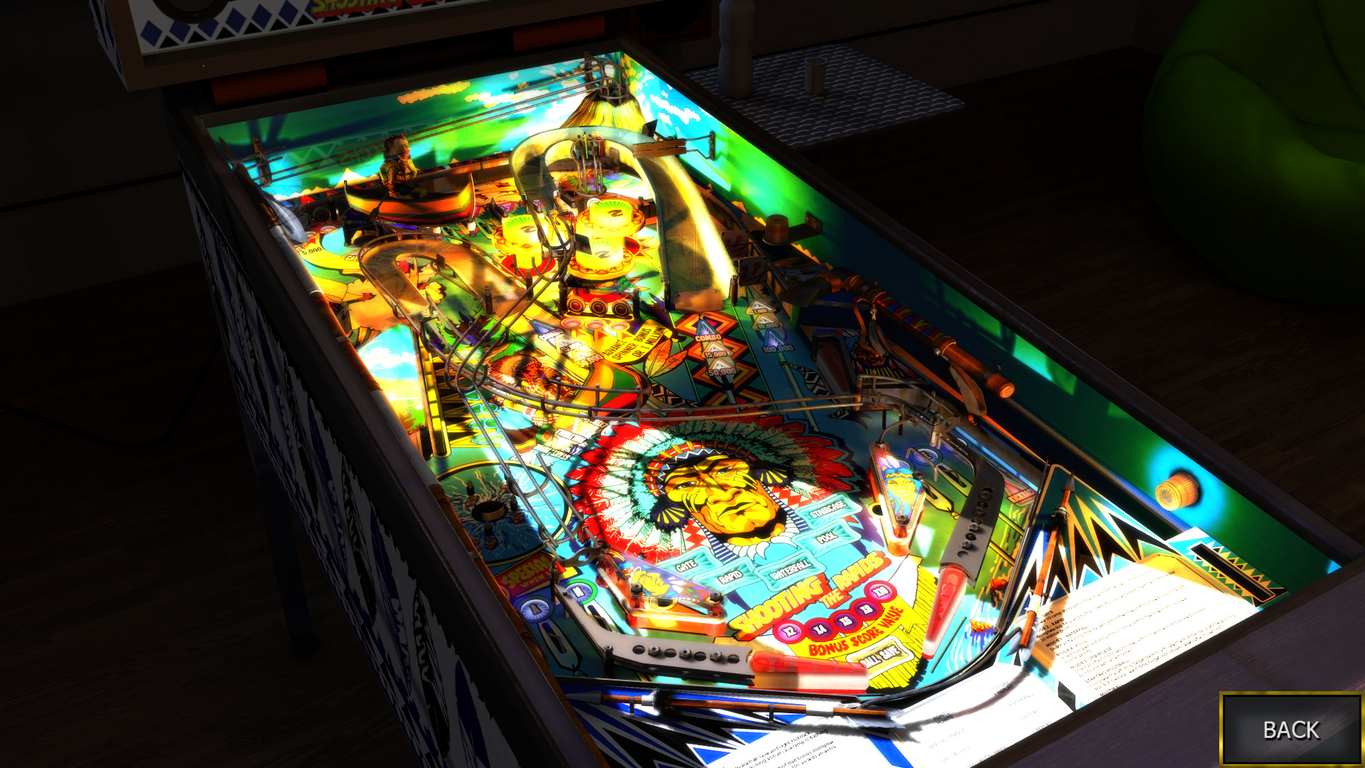 Zaccaria Pinball: Shooting the Rapids