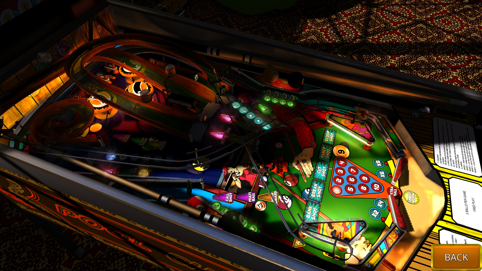 Zaccaria Pinball: Pool Champion 2018 Table