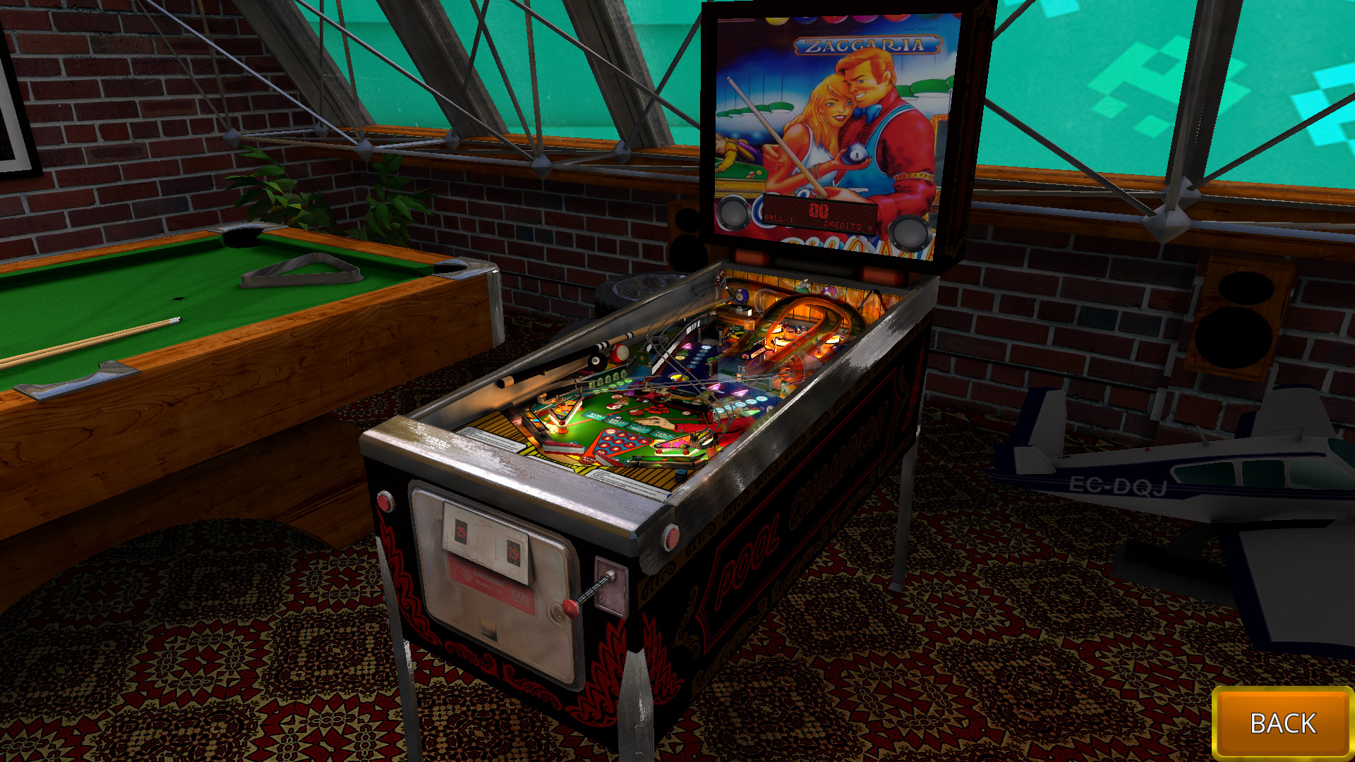 Zaccaria Pinball: Pool Champion 2018 Table