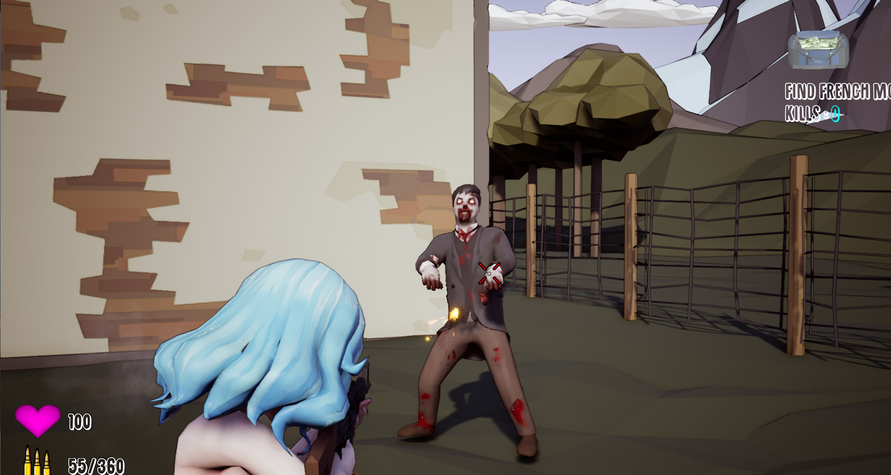 Inglorious Waifu VS Nazi Zombies