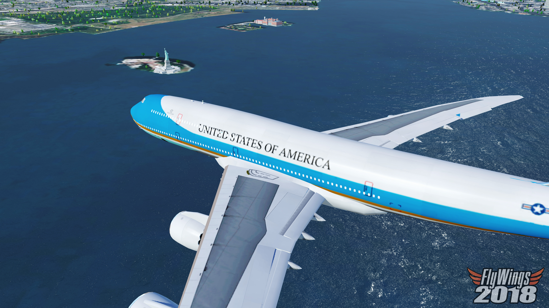 FlyWings 2018 Flight Simulator: Boeing 747 Family