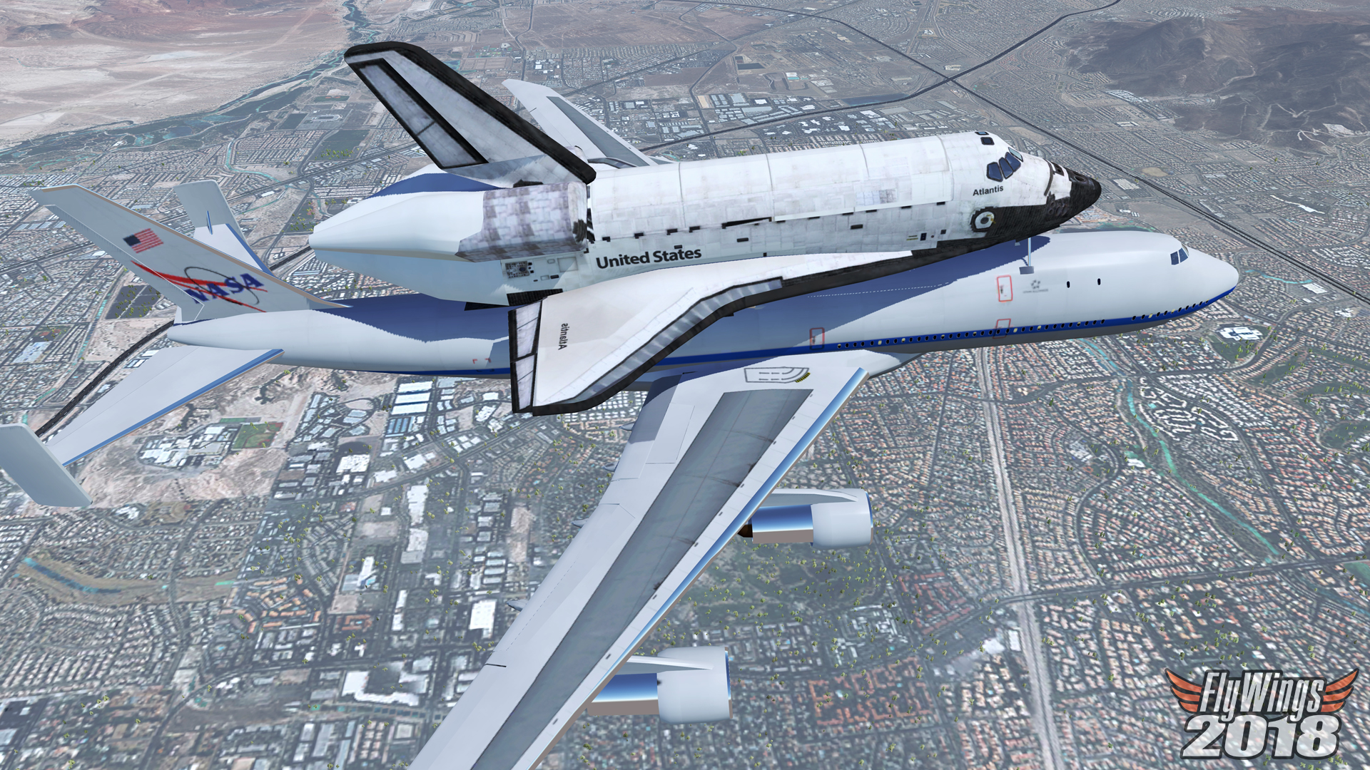 FlyWings 2018 Flight Simulator: Boeing 747 Family