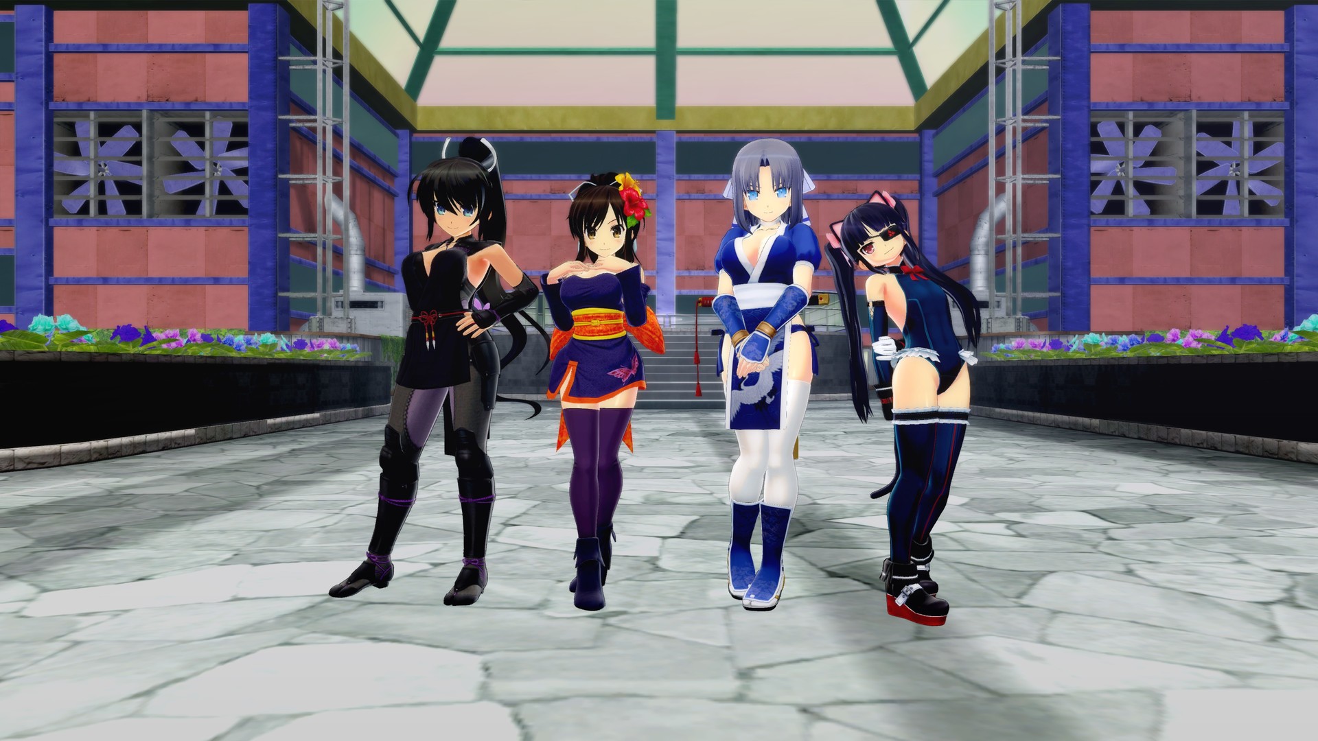 Senran Kagura: Peach Beach Splash – DOAX3 Collaboration Pack