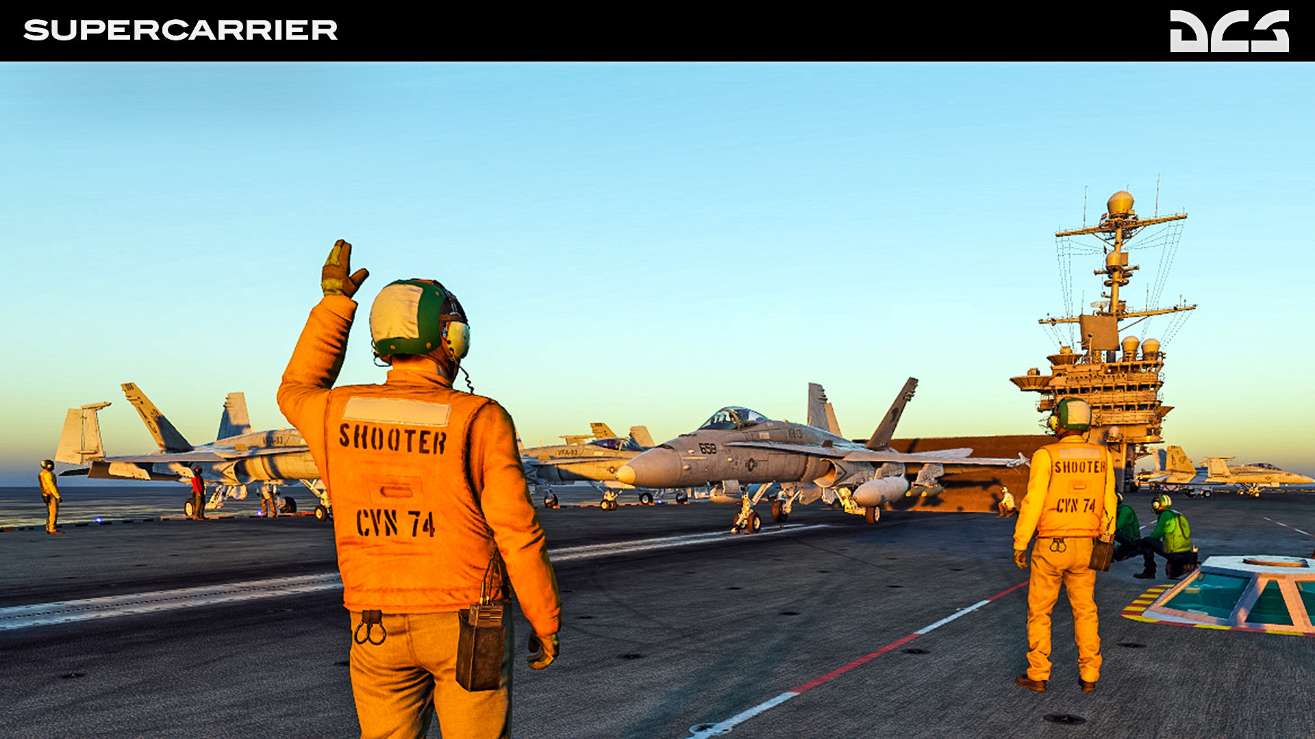 DCS World: Supercarrier