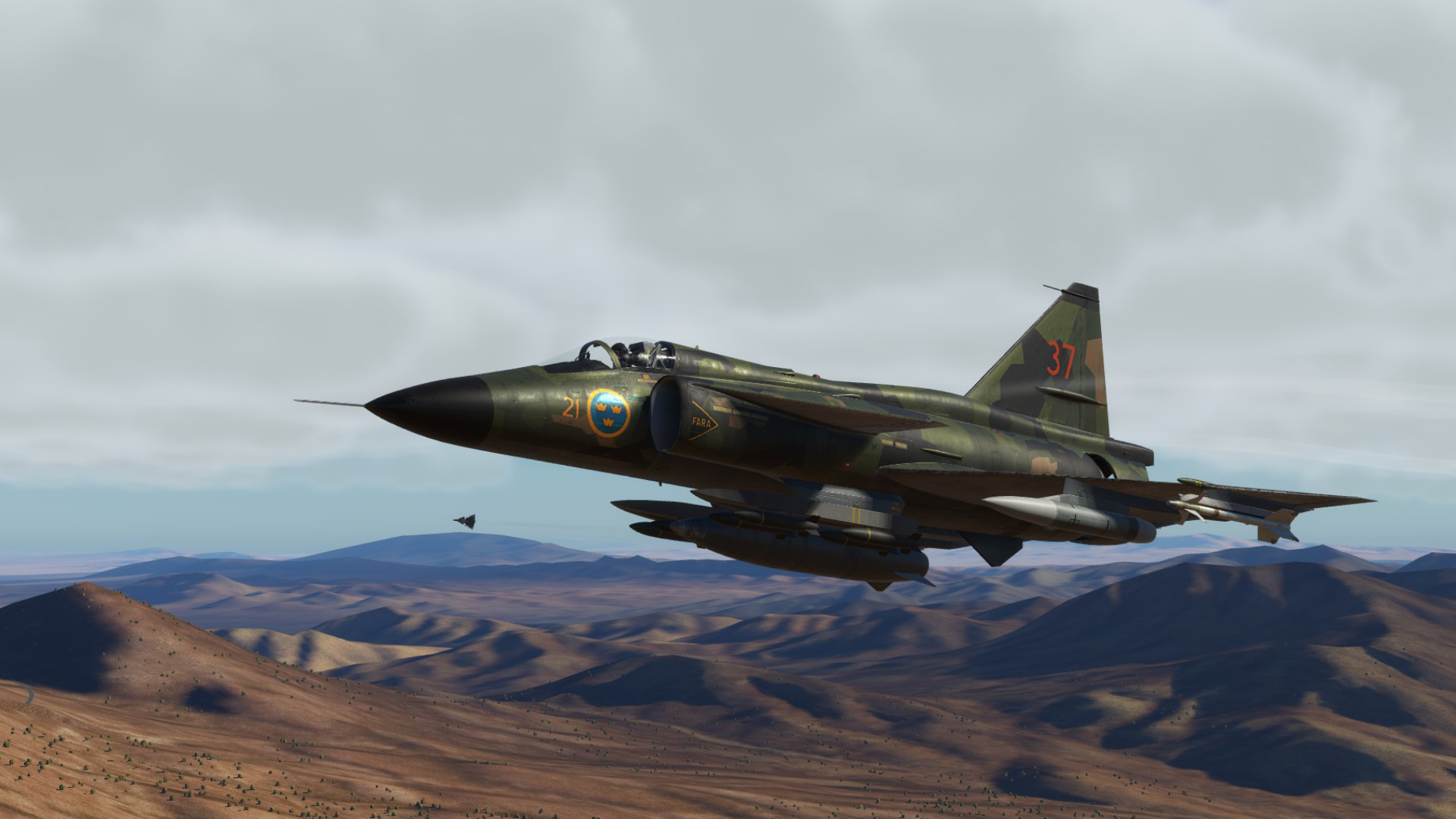 DCS World: AJS-37 Viggen – 16-2 Red Flag Campaign