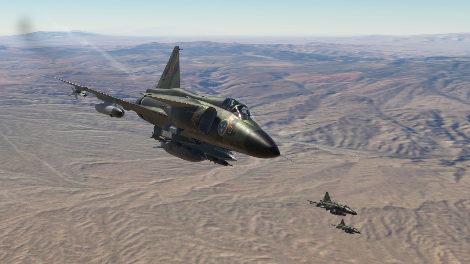 DCS World: AJS-37 Viggen – 16-2 Red Flag Campaign