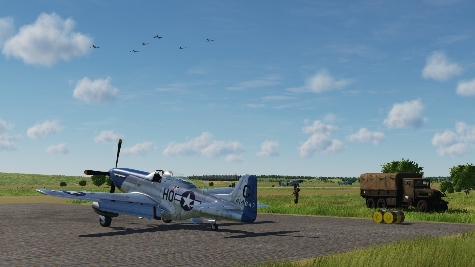 DCS World: P-51D Mustang Blue Nosed Bastards of Bodney Campaign
