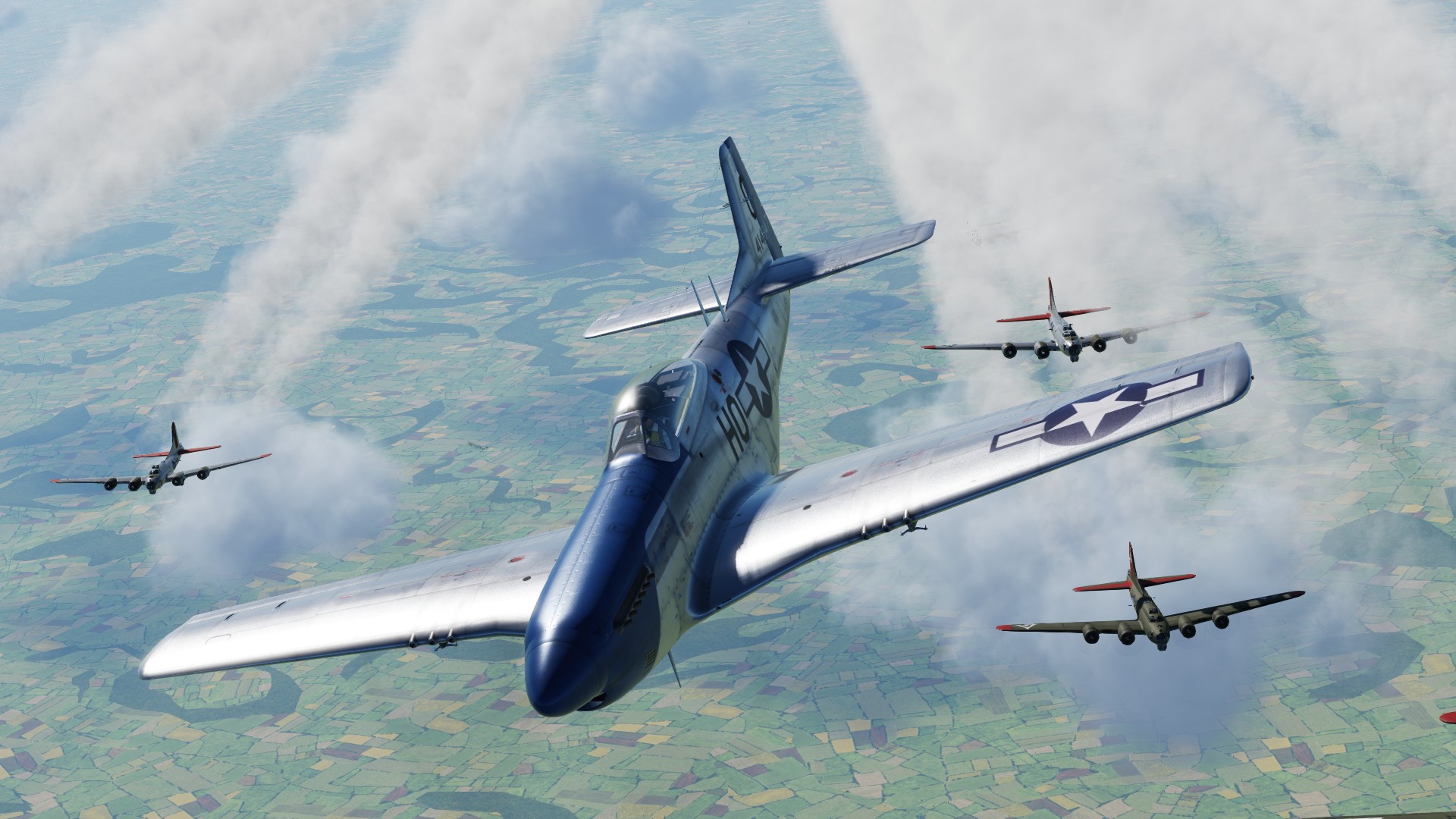 DCS World: P-51D Mustang Blue Nosed Bastards of Bodney Campaign