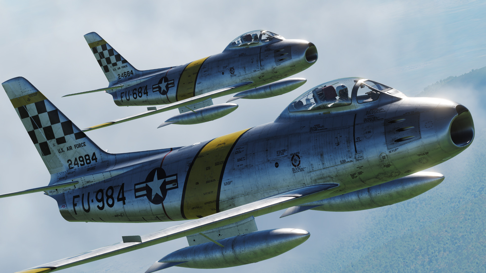 DCS World: F-86F Sabre Hunters Over the Yalu Campaign