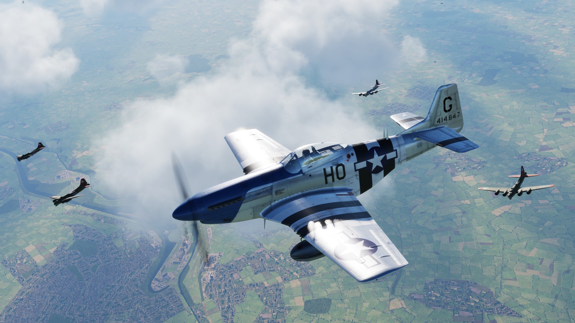DCS World: P-51D Mustang Blue Nosed Bastards of Bodney Campaign
