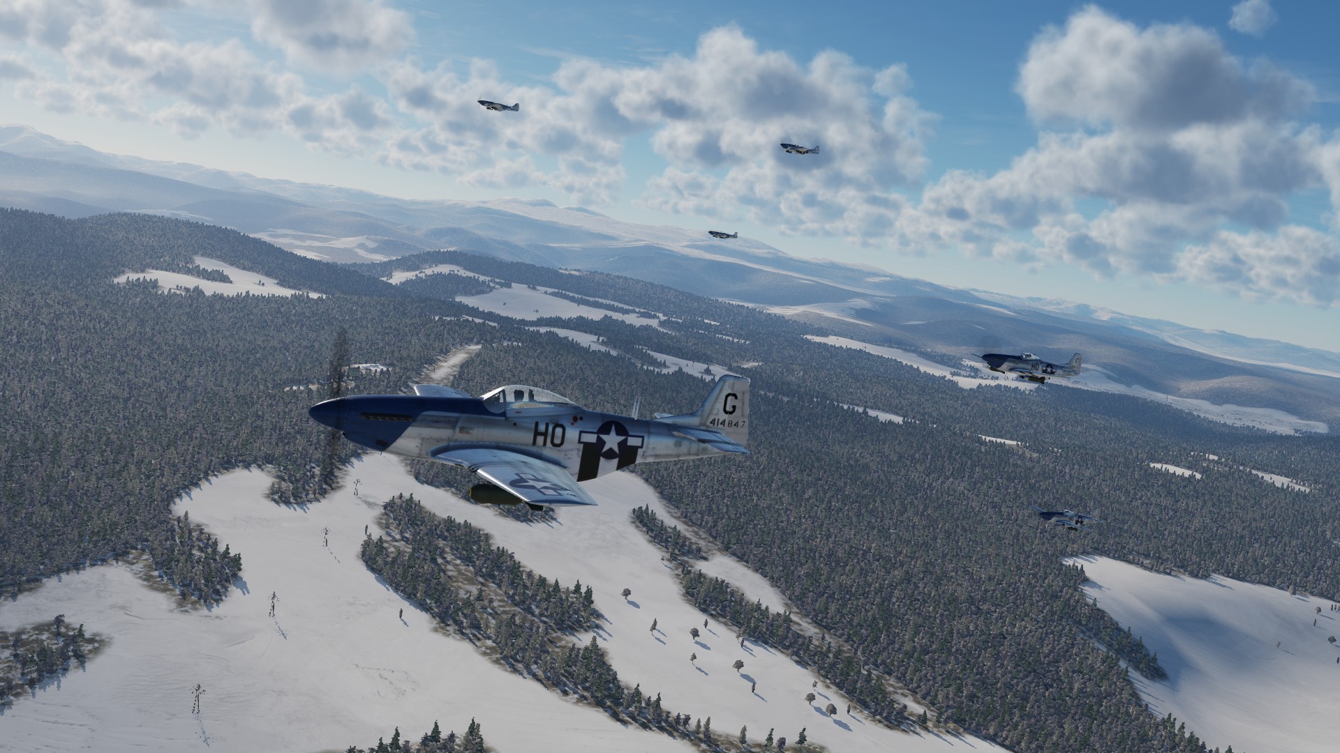 DCS World: P-51D Mustang Blue Nosed Bastards of Bodney Campaign