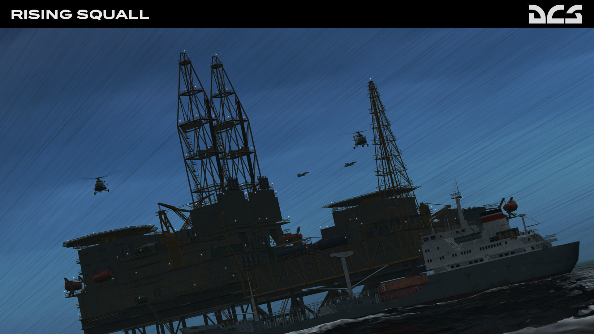 DCS World: F/A-18C Hornet Rising Squall Campaign