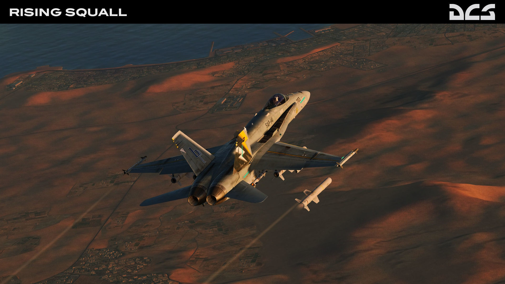 DCS World: F/A-18C Hornet Rising Squall Campaign