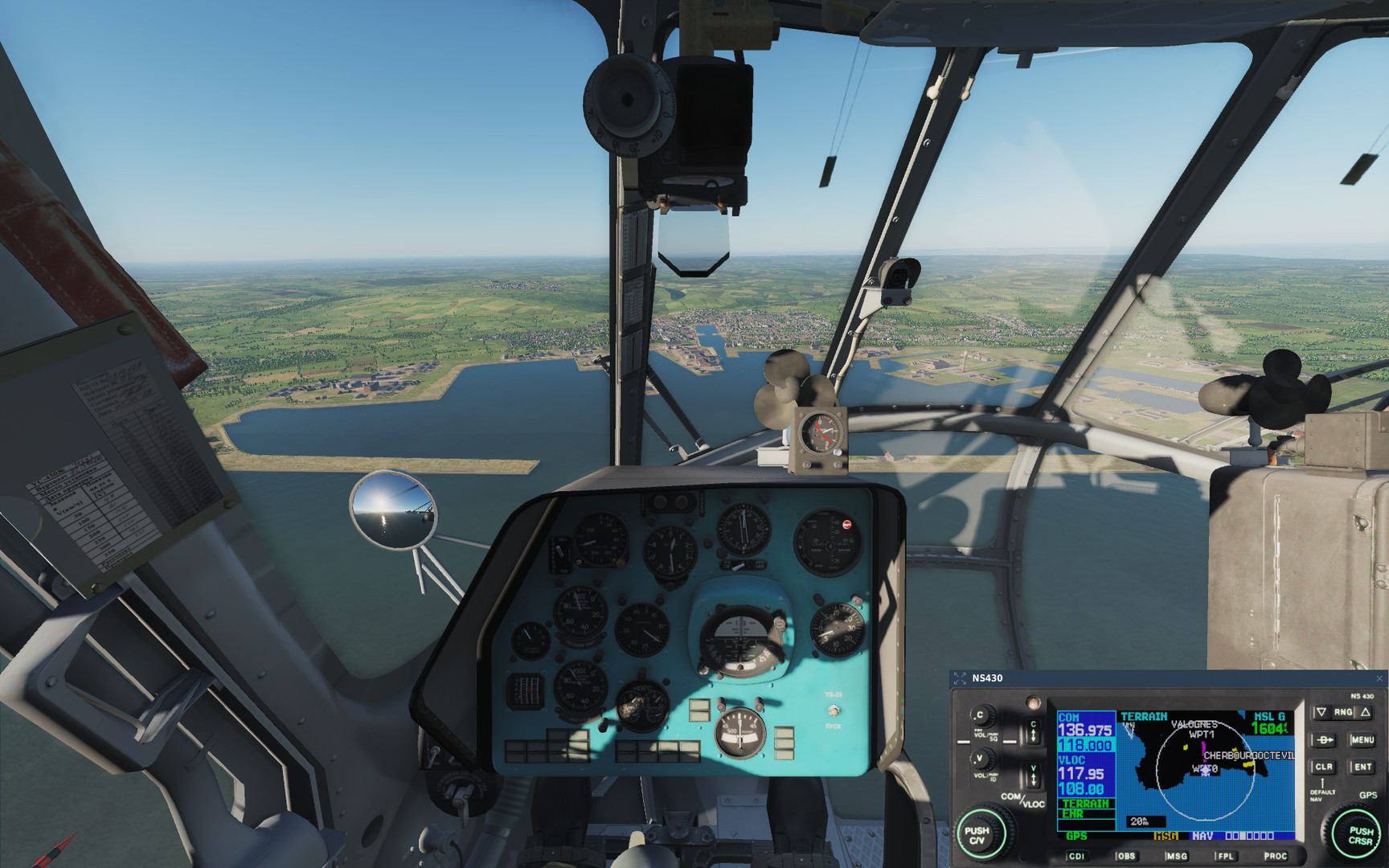 DCS World: NS 430 Navigation System
