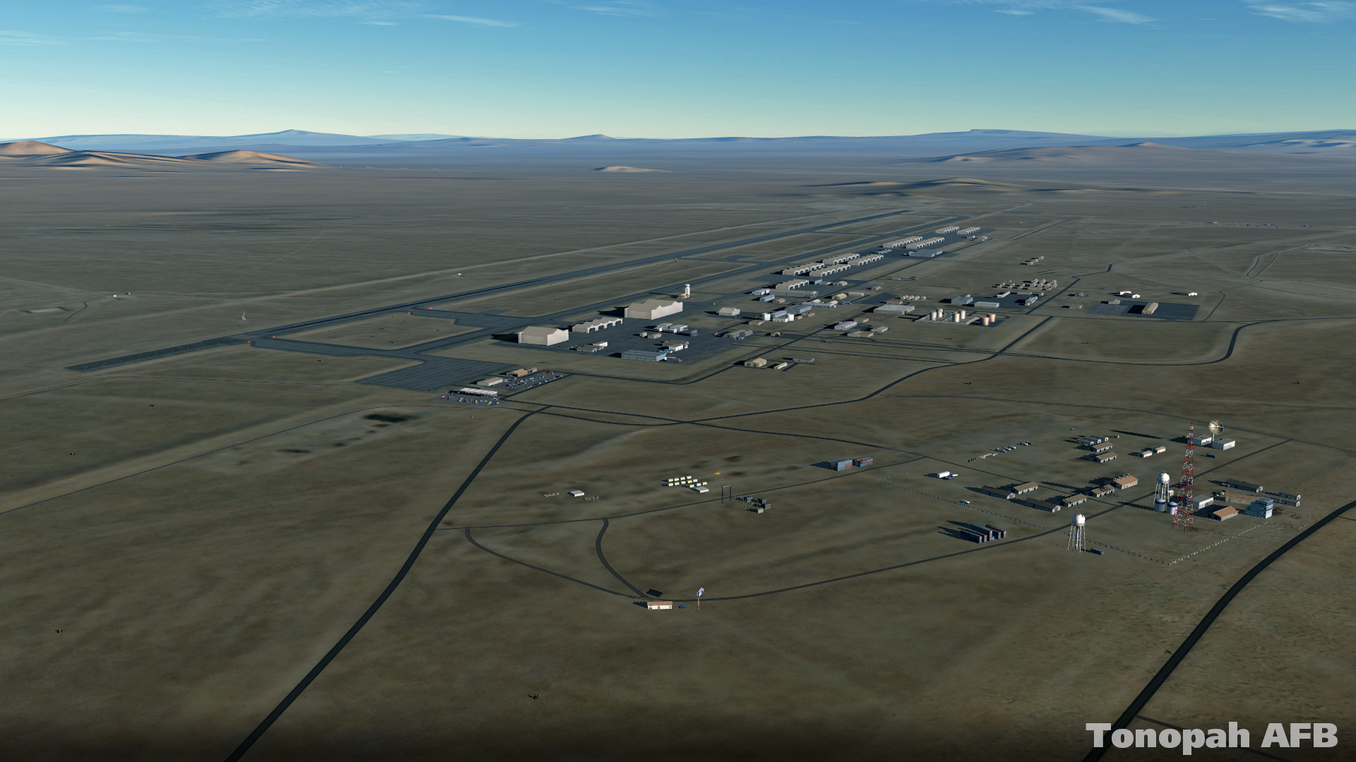 DCS World: Nevada Test and Training Range Map