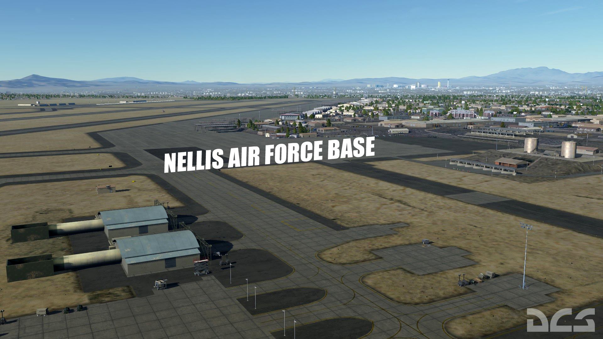 DCS World: Nevada Test and Training Range Map